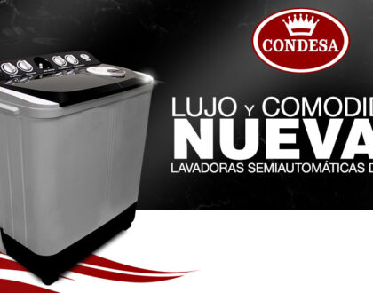 lavadoras semiautomáticas de Condesa